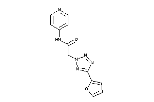 2-[5-(2-furyl)tetrazol-2-yl]-N-(4-pyridyl)acetamide