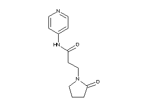 3-(2-ketopyrrolidino)-N-(4-pyridyl)propionamide