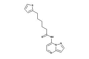 N-pyrazolo[1,5-a]pyrimidin-7-yl-6-(2-thienyl)hexanamide