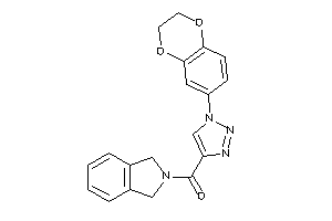 [1-(2,3-dihydro-1,4-benzodioxin-6-yl)triazol-4-yl]-isoindolin-2-yl-methanone