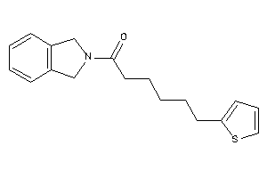 1-isoindolin-2-yl-6-(2-thienyl)hexan-1-one