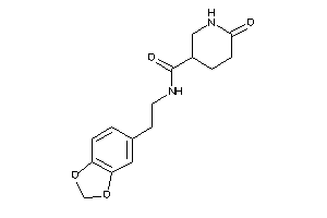 N-homopiperonyl-6-keto-nipecotamide