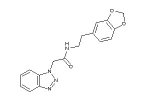 2-(benzotriazol-1-yl)-N-homopiperonyl-acetamide