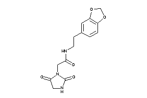 2-(2,5-diketoimidazolidin-1-yl)-N-homopiperonyl-acetamide