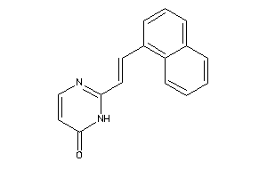 2-[2-(1-naphthyl)vinyl]-1H-pyrimidin-6-one