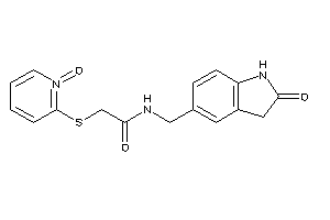 N-[(2-ketoindolin-5-yl)methyl]-2-[(1-keto-2-pyridyl)thio]acetamide