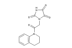 1-[2-(3,4-dihydro-2H-quinolin-1-yl)-2-keto-ethyl]imidazolidine-2,4,5-trione