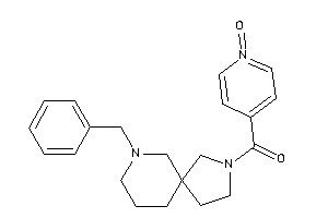 (7-benzyl-3,7-diazaspiro[4.5]decan-3-yl)-(1-keto-4-pyridyl)methanone