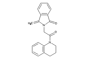 2-[2-(3,4-dihydro-2H-quinolin-1-yl)-2-keto-ethyl]-3-methylene-isoindolin-1-one