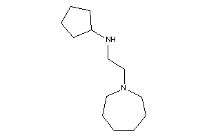 2-(azepan-1-yl)ethyl-cyclopentyl-amine