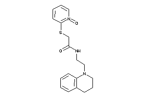 N-[2-(3,4-dihydro-2H-quinolin-1-yl)ethyl]-2-[(1-keto-2-pyridyl)thio]acetamide