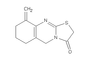 Image of 9-methylene-5,6,7,8-tetrahydrothiazolo[2,3-b]quinazolin-3-one