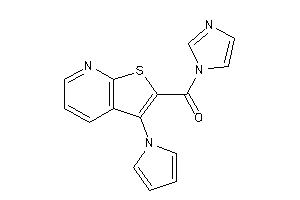 Imidazol-1-yl-(3-pyrrol-1-ylthieno[2,3-b]pyridin-2-yl)methanone