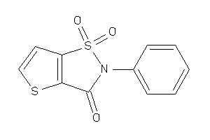 1,1-diketo-2-phenyl-thieno[2,3-d]isothiazol-3-one