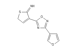 [4-[3-(3-furyl)-1,2,4-oxadiazol-5-yl]-2H-thiophen-5-ylidene]amine