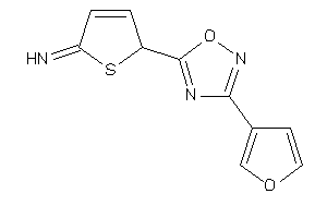 Image of [2-[3-(3-furyl)-1,2,4-oxadiazol-5-yl]-2H-thiophen-5-ylidene]amine