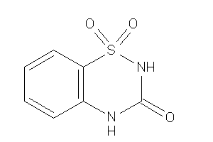1,1-diketo-4H-benzo[e][1,2,4]thiadiazin-3-one