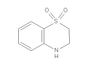 3,4-dihydro-2H-benzo[b][1,4]thiazine 1,1-dioxide