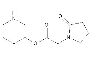 2-(2-ketopyrrolidino)acetic Acid 3-piperidyl Ester