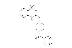 [4-[(1,1-diketo-4H-benzo[e][1,2,4]thiadiazin-3-yl)methyl]piperazino]-phenyl-methanone