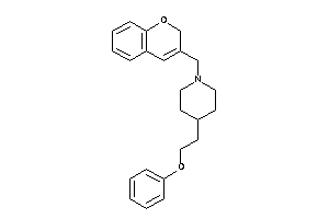 1-(2H-chromen-3-ylmethyl)-4-(2-phenoxyethyl)piperidine