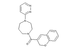 2H-chromen-3-yl-(4-pyridazin-3-yl-1,4-diazepan-1-yl)methanone