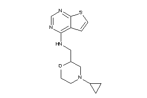 (4-cyclopropylmorpholin-2-yl)methyl-thieno[2,3-d]pyrimidin-4-yl-amine