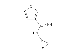 N-cyclopropylfuran-3-carboxamidine