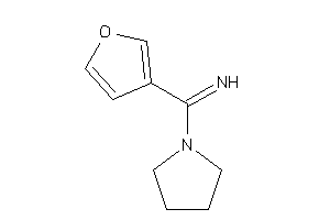 [3-furyl(pyrrolidino)methylene]amine