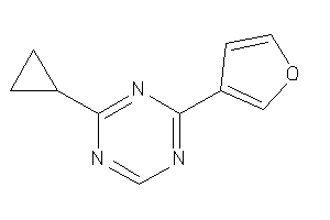 2-cyclopropyl-4-(3-furyl)-s-triazine