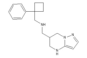 (1-phenylcyclobutyl)methyl-(4,5,6,7-tetrahydropyrazolo[1,5-a]pyrimidin-6-ylmethyl)amine