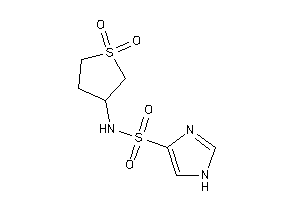 Image of N-(1,1-diketothiolan-3-yl)-1H-imidazole-4-sulfonamide