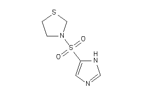 Image of 3-(1H-imidazol-5-ylsulfonyl)thiazolidine
