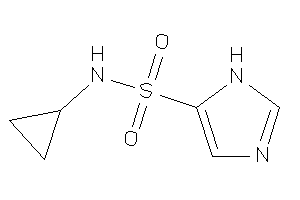 N-cyclopropyl-1H-imidazole-5-sulfonamide