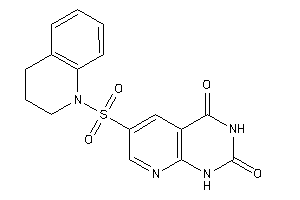 6-(3,4-dihydro-2H-quinolin-1-ylsulfonyl)-1H-pyrido[2,3-d]pyrimidine-2,4-quinone