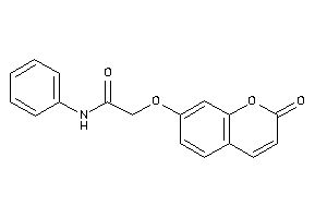 2-(2-ketochromen-7-yl)oxy-N-phenyl-acetamide