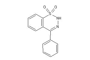 4-phenyl-2H-benzo[e]thiadiazine 1,1-dioxide