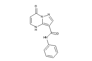7-keto-N-phenyl-4H-pyrazolo[1,5-a]pyrimidine-3-carboxamide