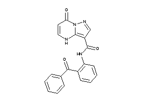N-(2-benzoylphenyl)-7-keto-4H-pyrazolo[1,5-a]pyrimidine-3-carboxamide