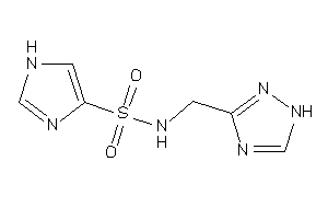 N-(1H-1,2,4-triazol-3-ylmethyl)-1H-imidazole-4-sulfonamide