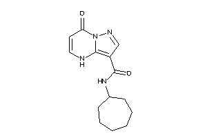 Image of N-cycloheptyl-7-keto-4H-pyrazolo[1,5-a]pyrimidine-3-carboxamide