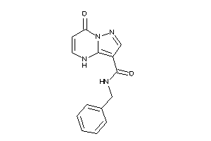 Image of N-benzyl-7-keto-4H-pyrazolo[1,5-a]pyrimidine-3-carboxamide