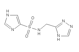 N-(4H-1,2,4-triazol-3-ylmethyl)-1H-imidazole-4-sulfonamide