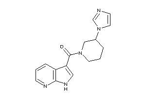 Image of (3-imidazol-1-ylpiperidino)-(1H-pyrrolo[2,3-b]pyridin-3-yl)methanone
