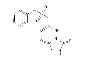 2-benzylsulfonyl-N-(2,5-diketoimidazolidin-1-yl)acetamide