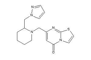 7-[[2-(pyrazol-1-ylmethyl)piperidino]methyl]thiazolo[3,2-a]pyrimidin-5-one