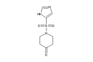 1-(1H-imidazol-5-ylsulfonyl)-4-piperidone