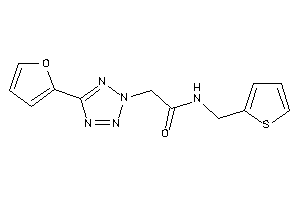 2-[5-(2-furyl)tetrazol-2-yl]-N-(2-thenyl)acetamide