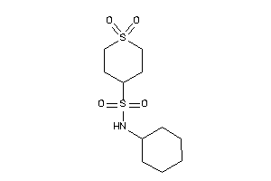 N-cyclohexyl-1,1-diketo-thiane-4-sulfonamide