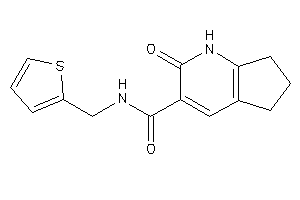 Image of 2-keto-N-(2-thenyl)-1,5,6,7-tetrahydro-1-pyrindine-3-carboxamide